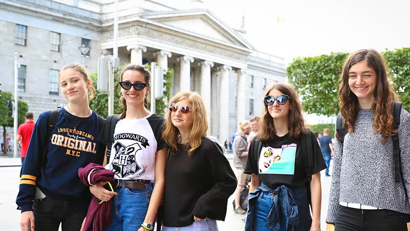 Cursos de inglés para jóvenes en Dublín